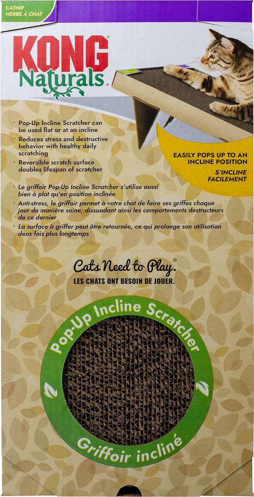 KONG NATURALS POP-UP INCLINE SCRATCHER