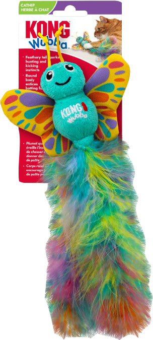 Kong Wubba Butterfly For Cats