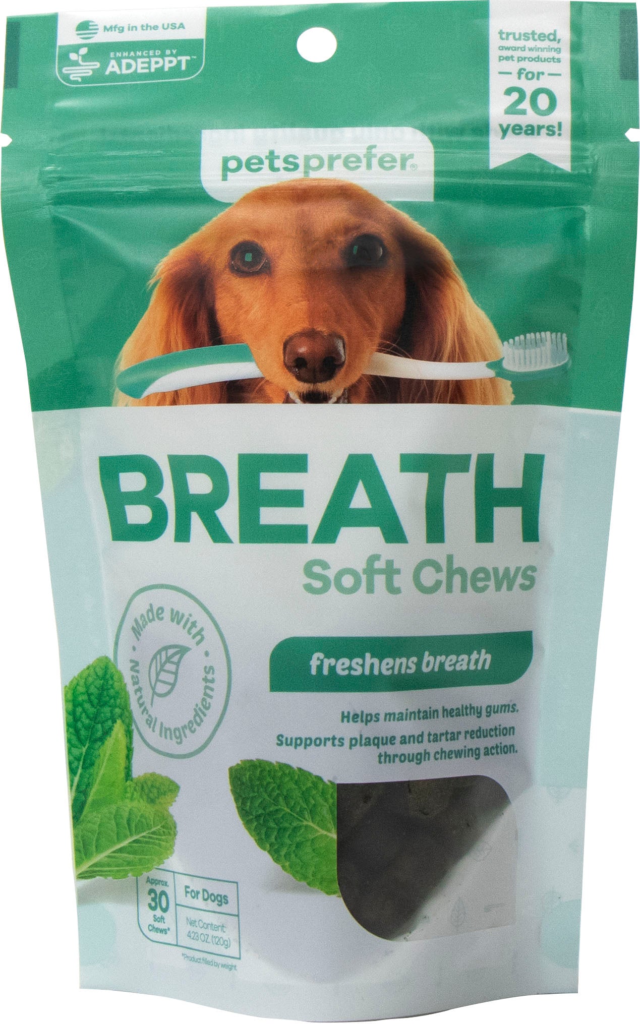 Pets Prefer Breath Soft Chews For Dogs