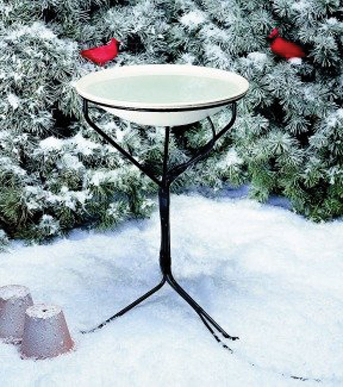 Heated Birdbath W/Stand