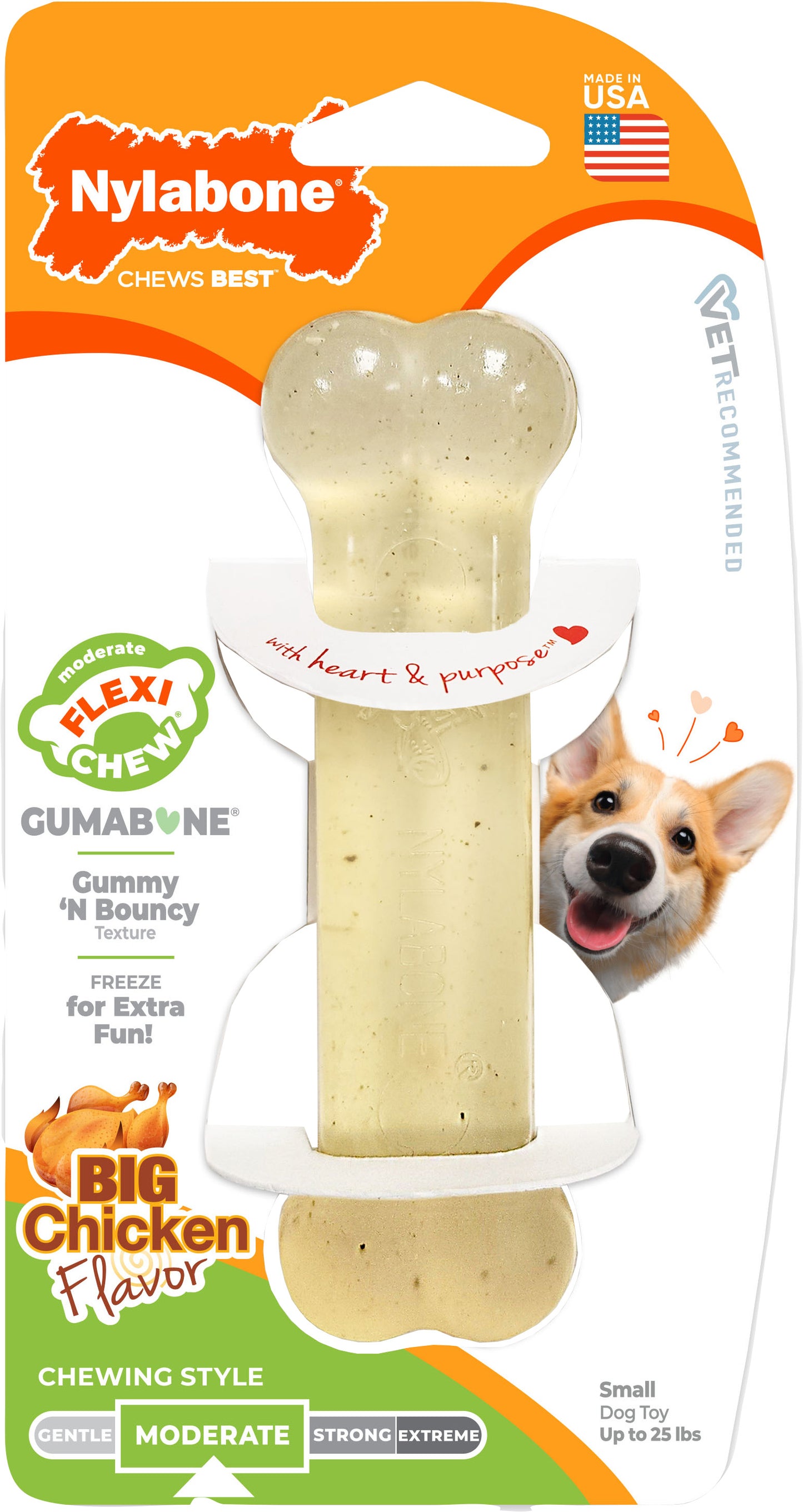 Nylabone Flexi Chew Original Bone