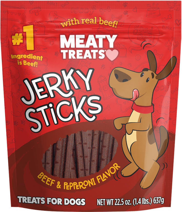 Meaty Treats Jerky Sticks
