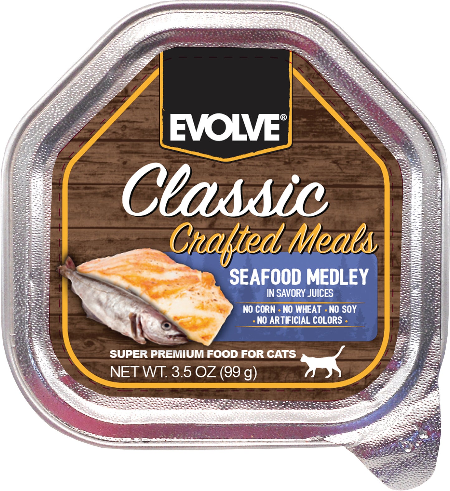 Evolve Classic Wet Cup Cat Food (Pack Of 15)
