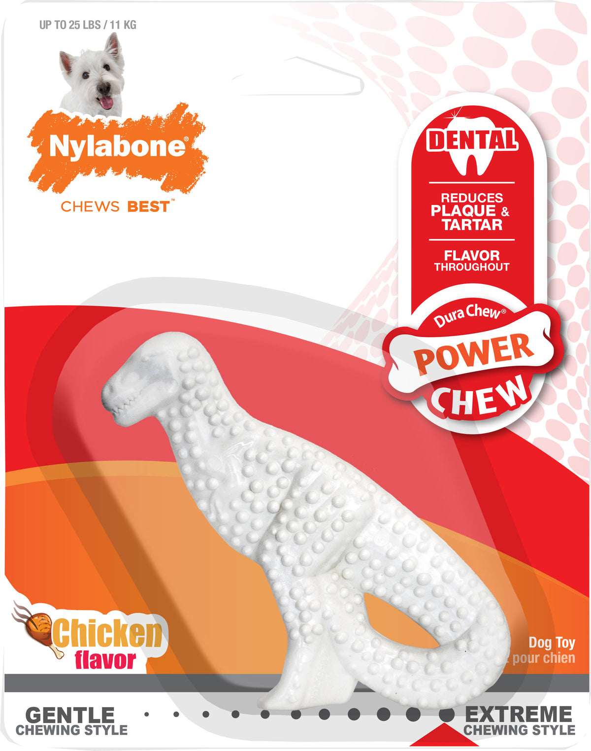 Nylabone Power Chew Dental Dino
