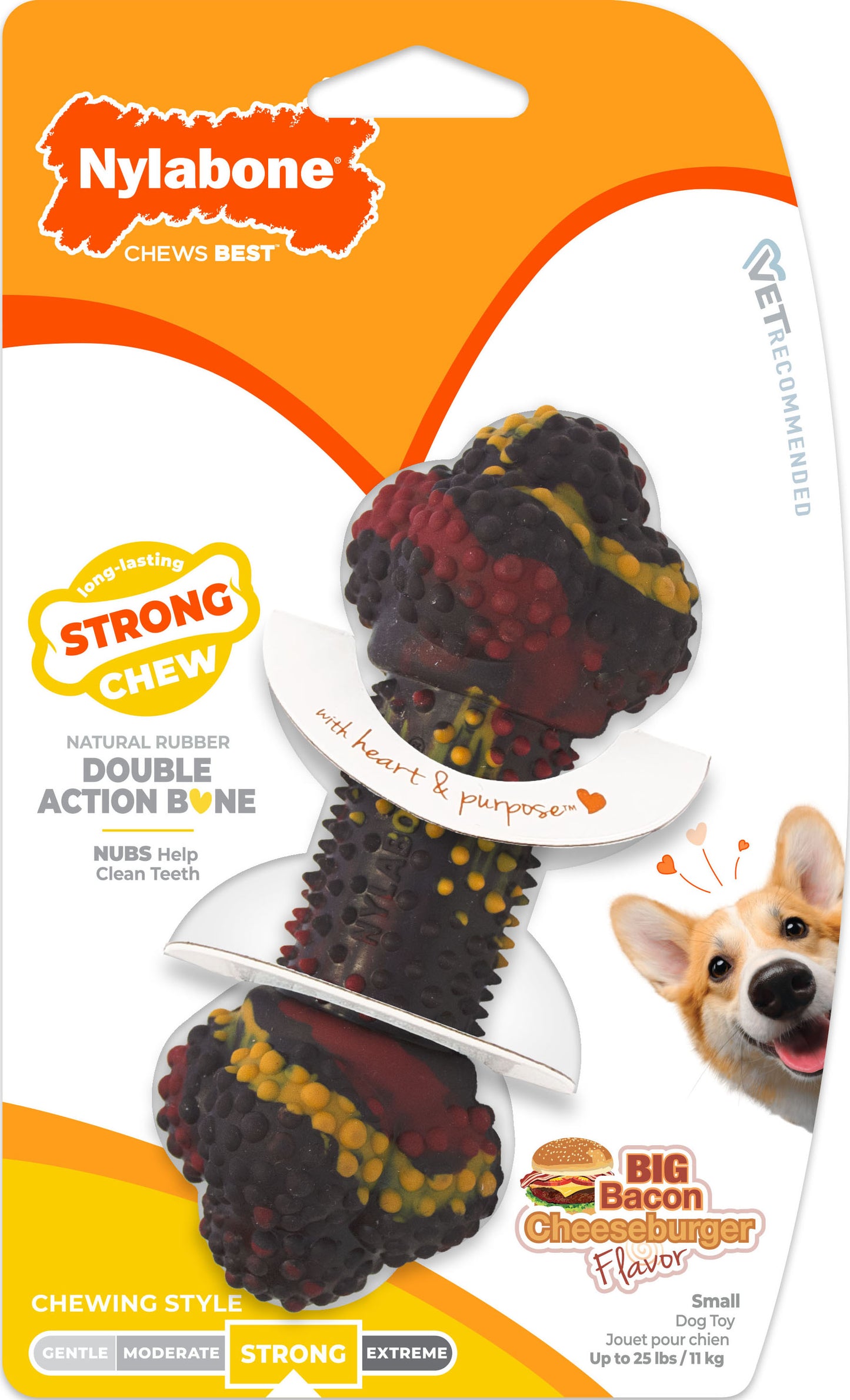 NYLABONE STRONG CHEW DOUBLE ACTION BONE