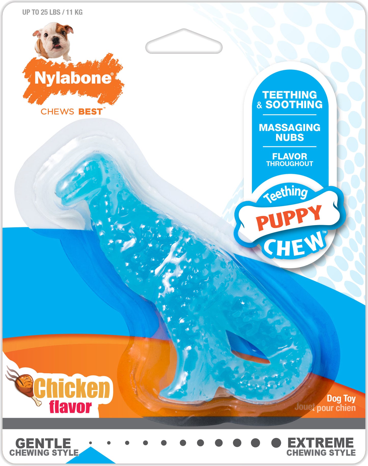 Nylabone Puppy Chew Teething Dino