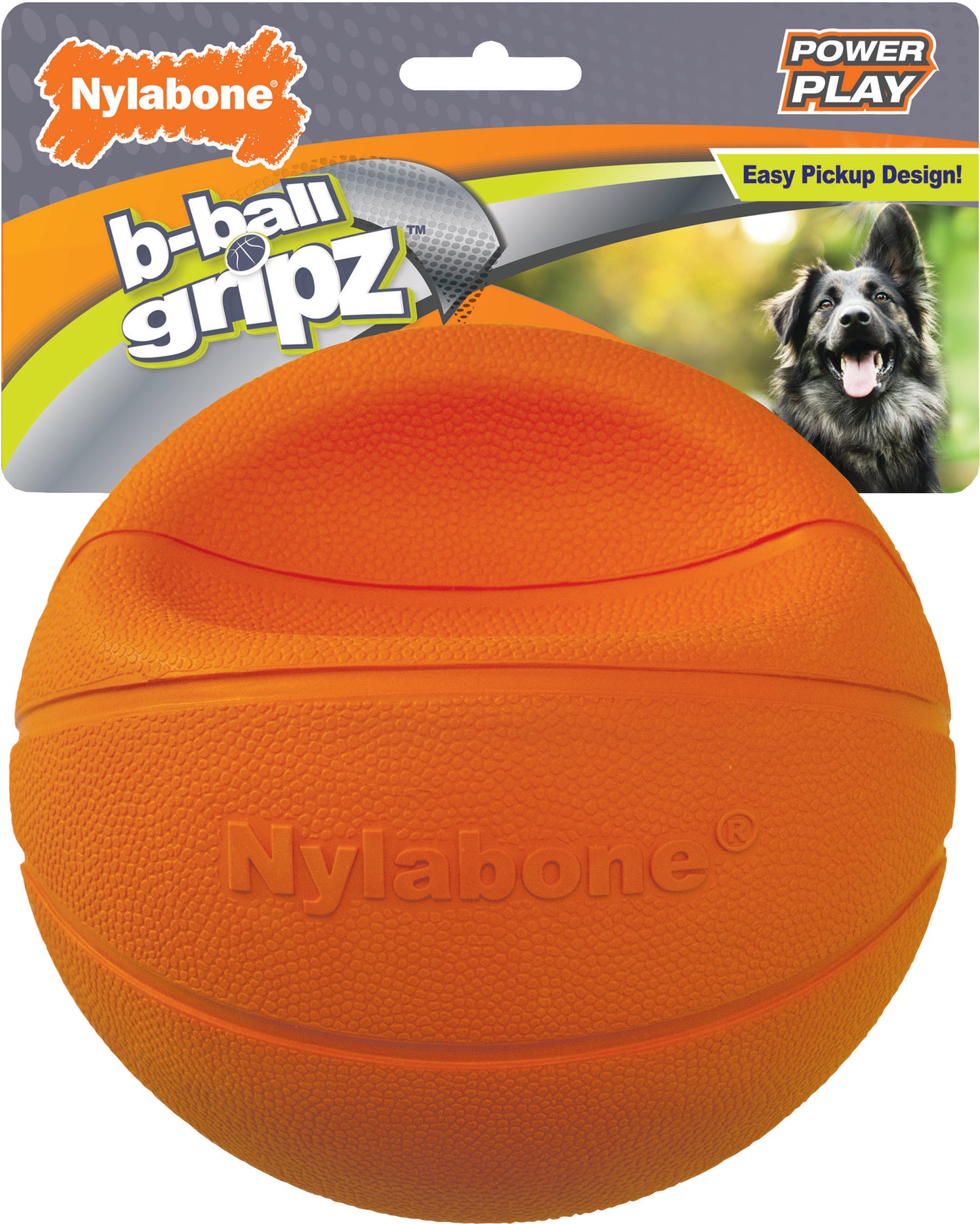 Nylabone Power Play Gripz Basketball
