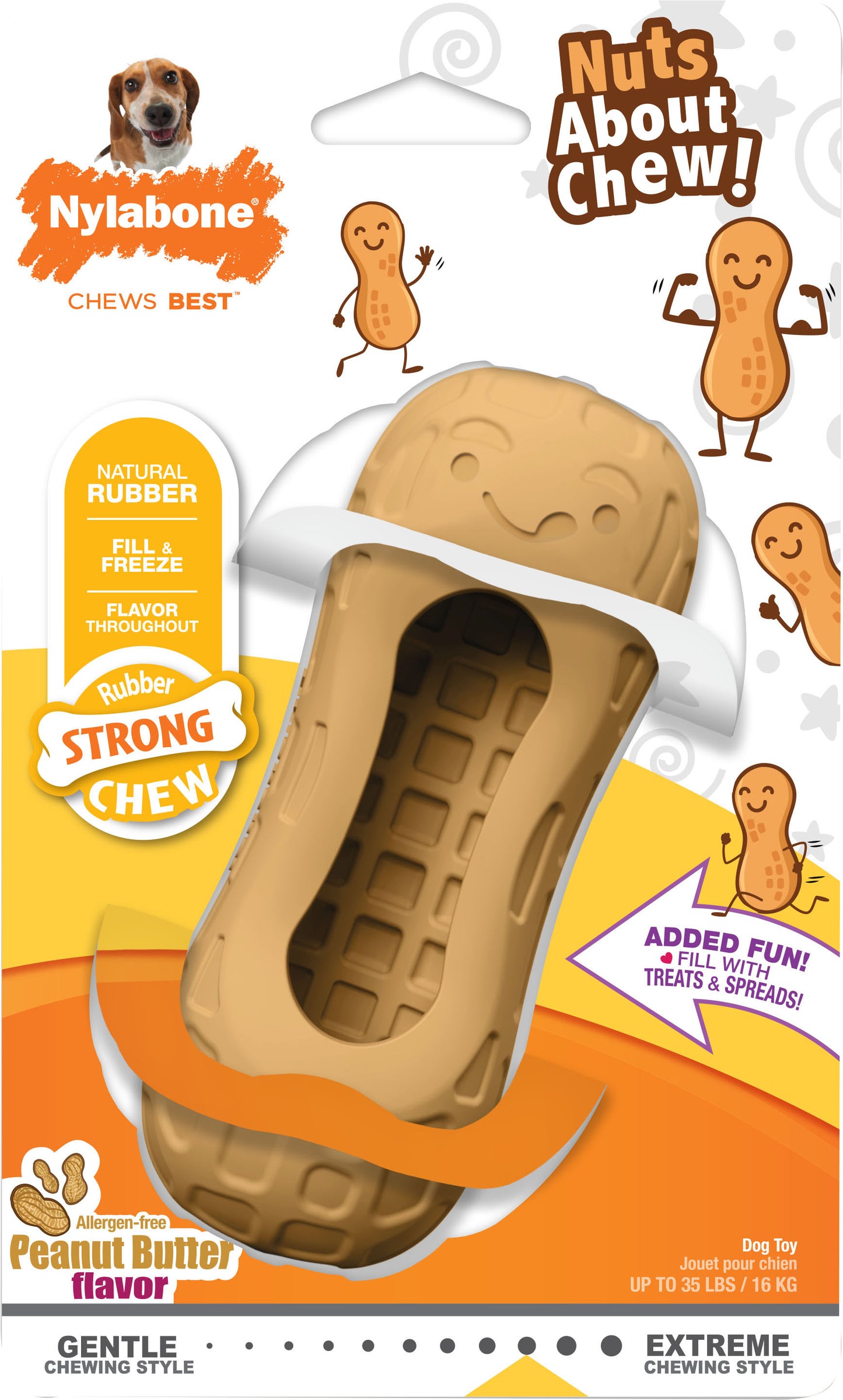 Nylabone Strong Chew Nuts About Chew