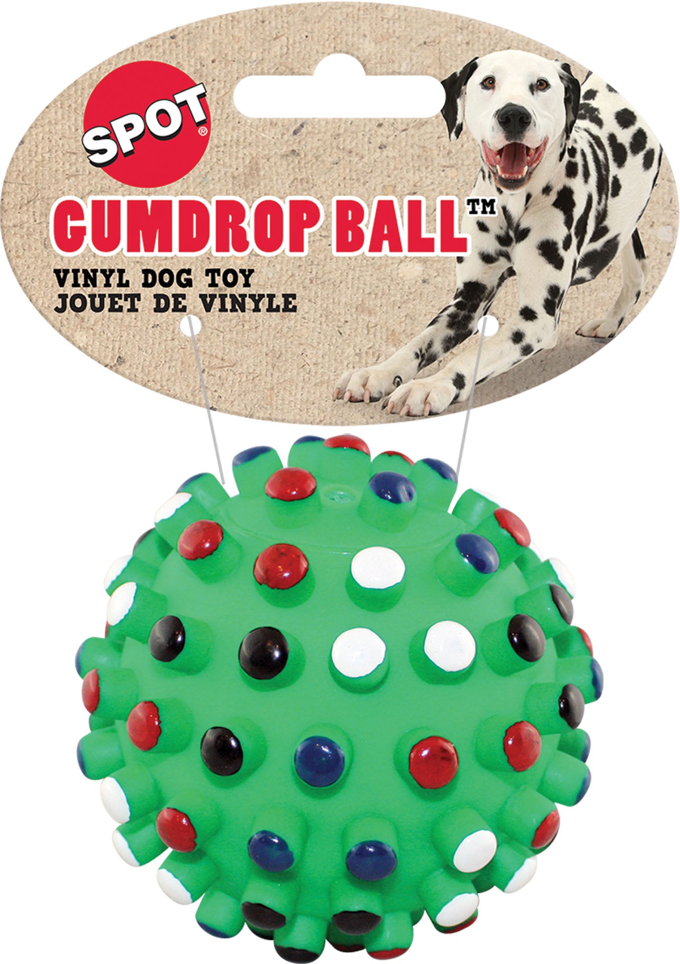 Spot Vinyl Gumdrop Ball