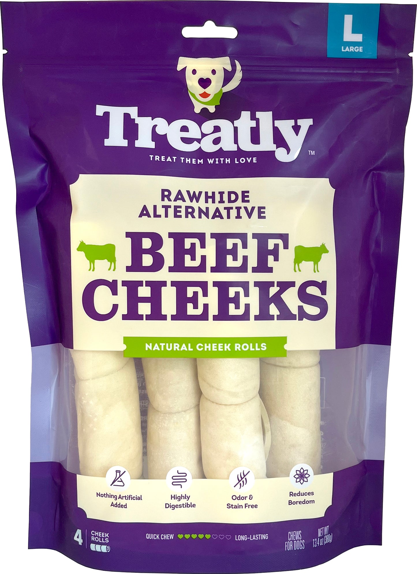 Treatly American Beef Cheek Roll