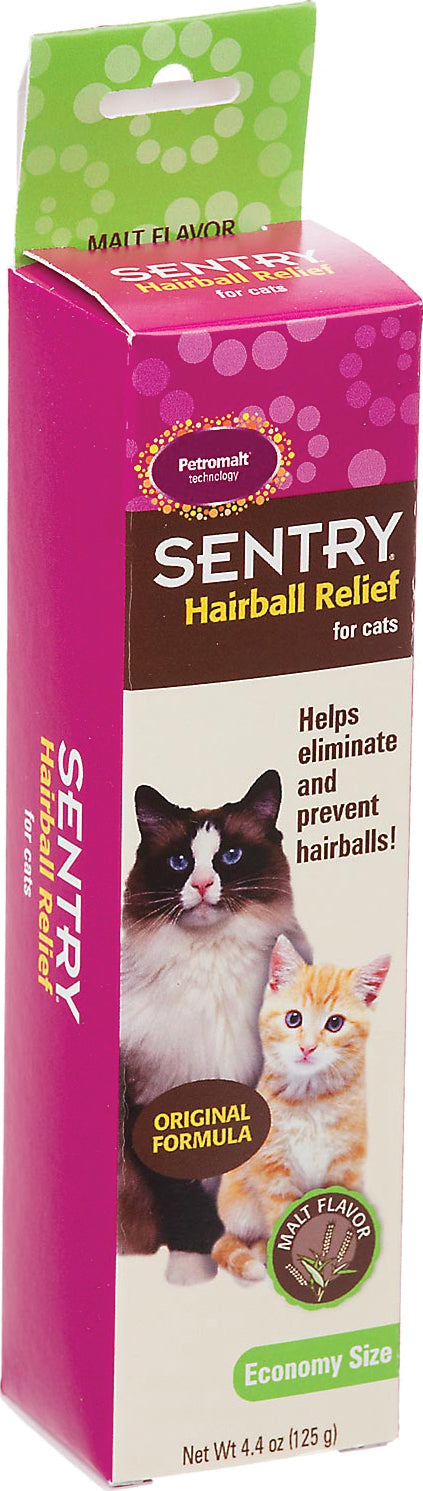 Sentry Petromalt Hairball Relief For Cats