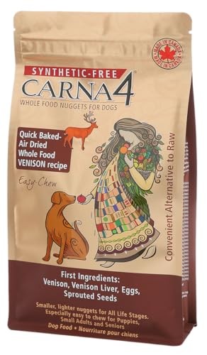 Carna4 Easy-Chew Venison Formula Air-Dried Dog Food