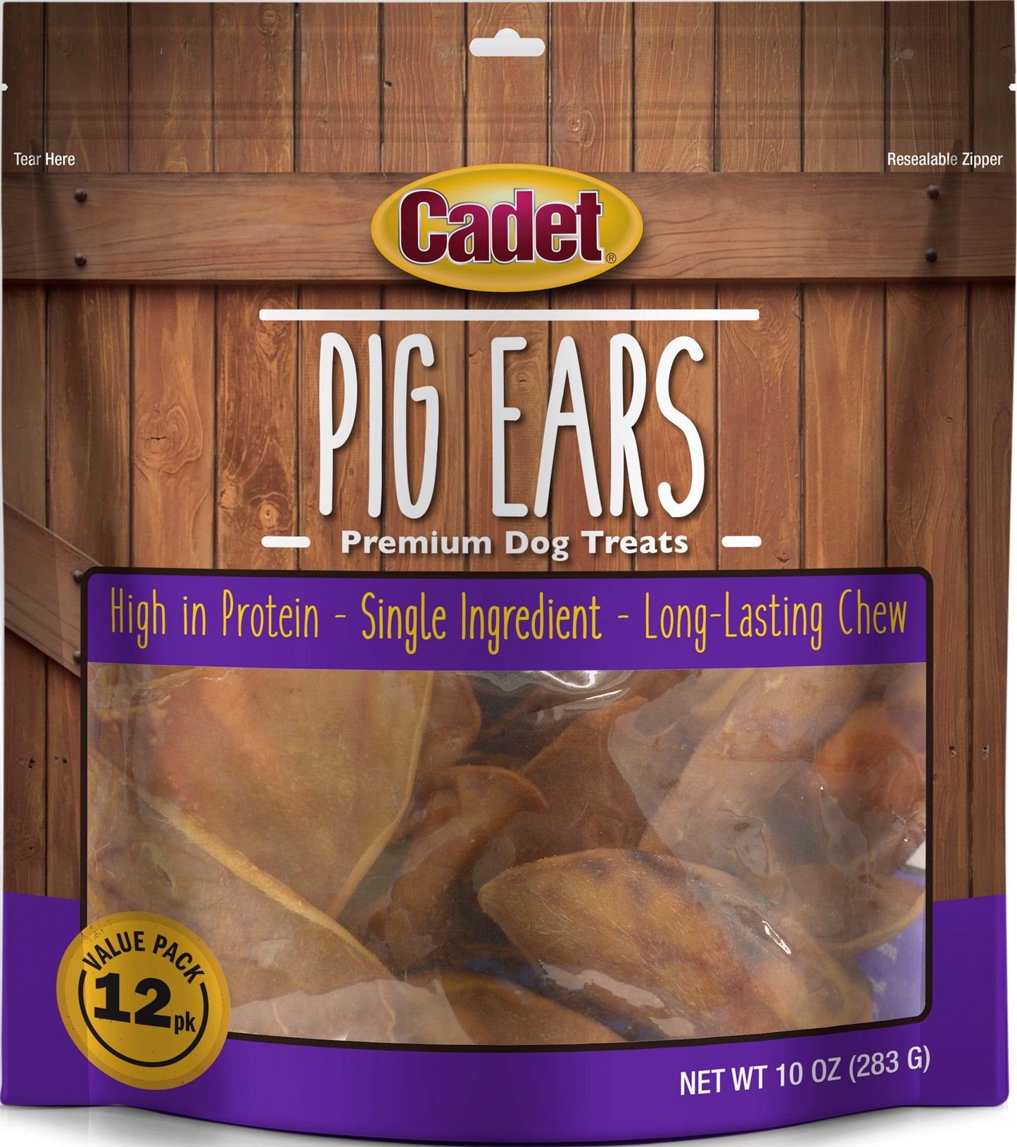 Cadet Oven Roasted Pig Ears Value Pack