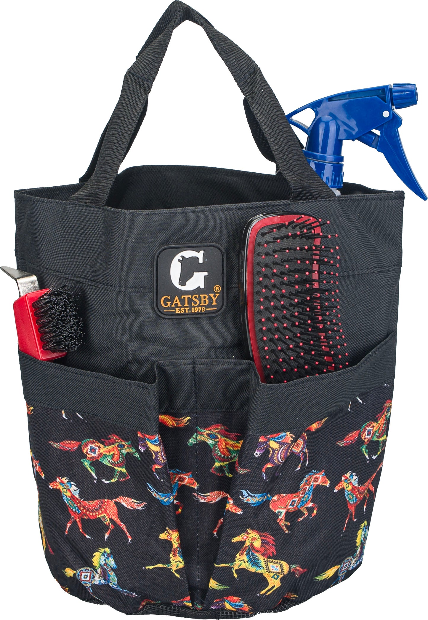 Gatsby Nylon Stable Tote Mesh Bottom