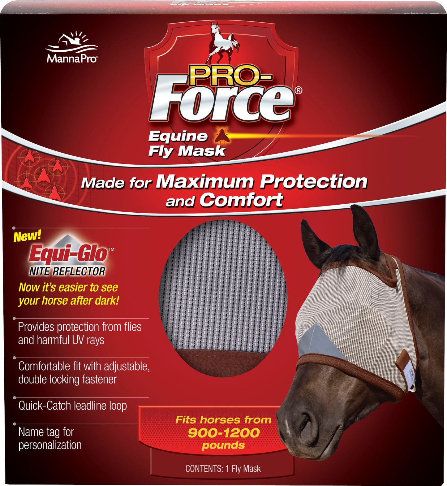 Pro-Force Equine Fly Mask W/O Ears