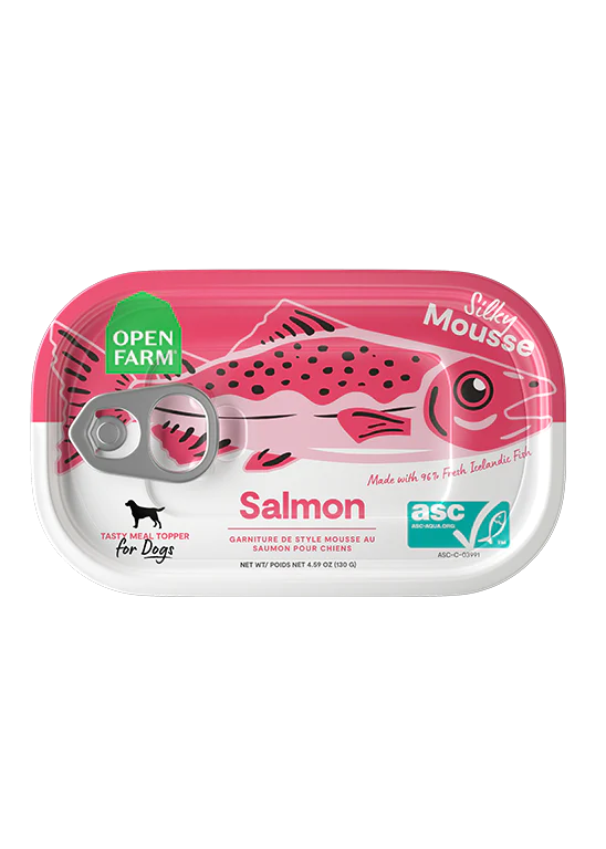 Open Farm Grain Free Salmon Topper for Dogs, 4.59 oz Can