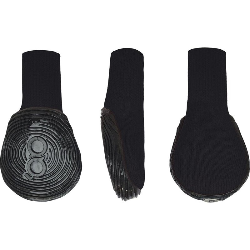 GOO EEZ Ultras Dog Boots (2 Boots per Pack) (Black, XL)