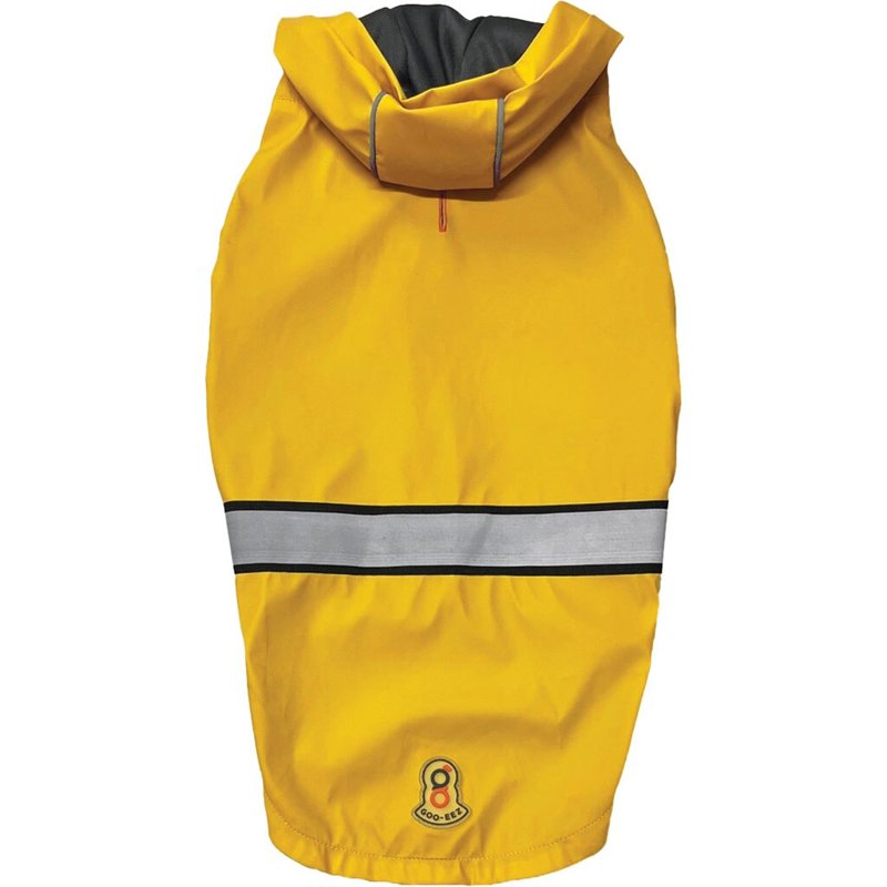 Reflective Hooded Raincoat for Dogs (Yellow, XL)