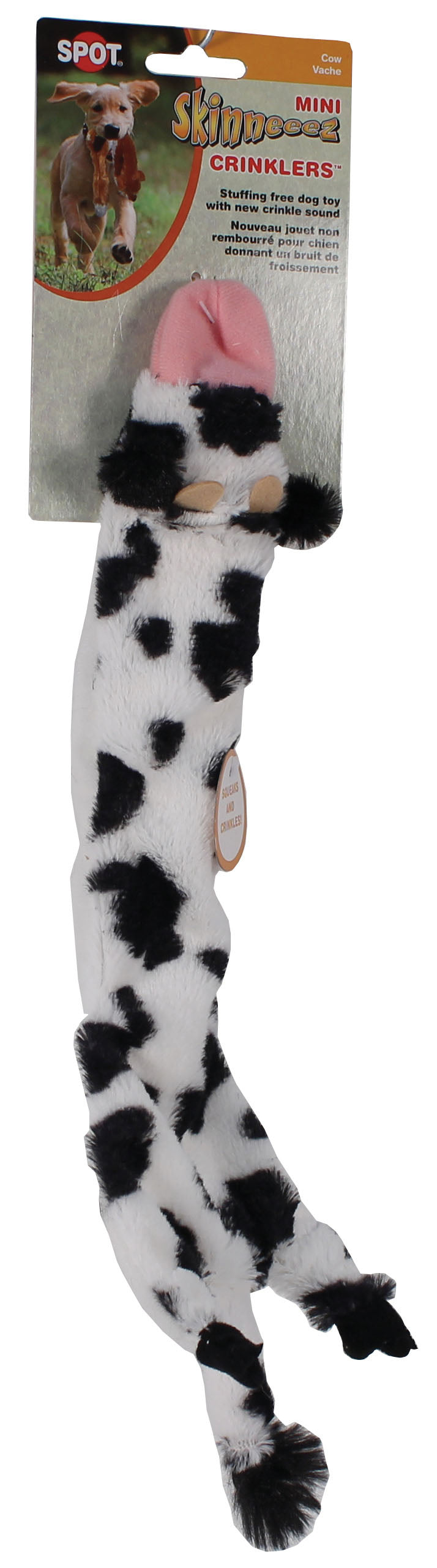 Skinneeez Mini Crinkler Cow