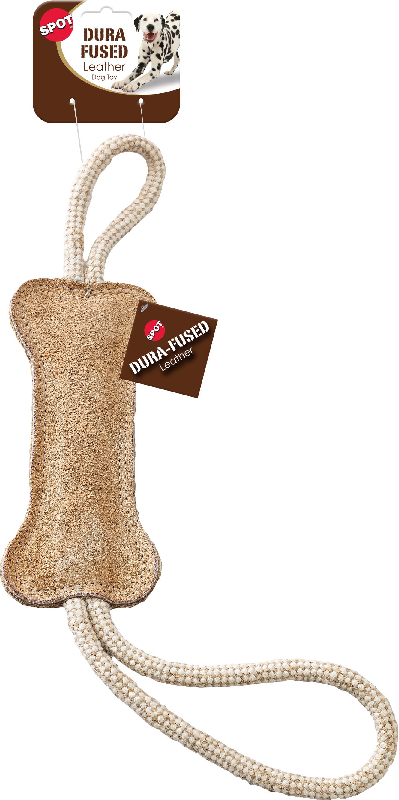 Spot Dura-Fused Leather Bone Tug