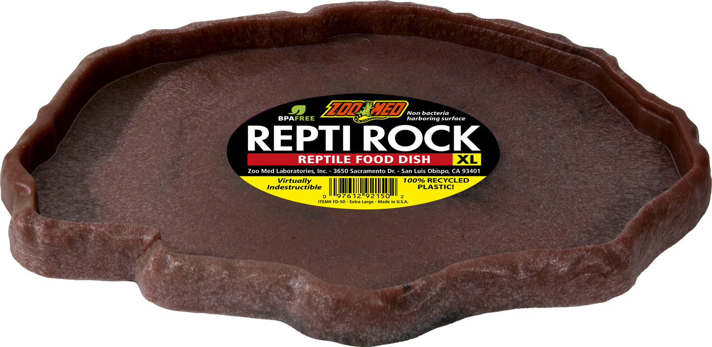 Repti Rock Reptile Food Dish