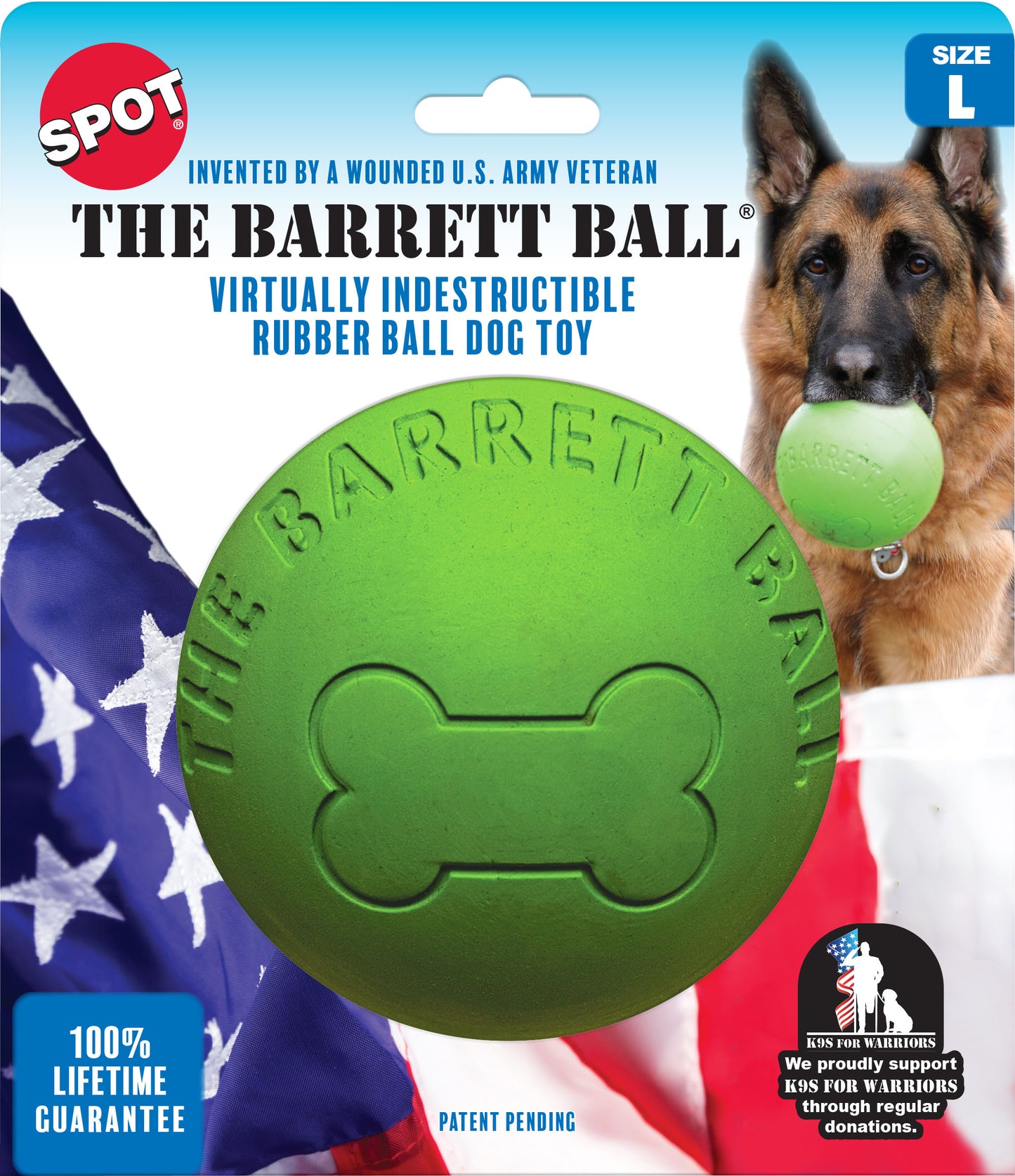Spot Barrett Ball