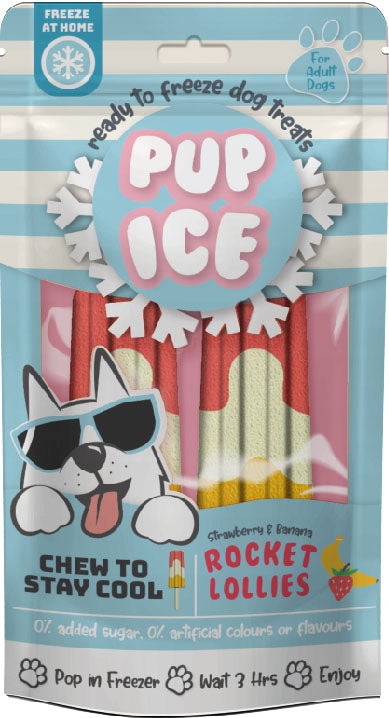 Pup Ice Rocket Lollies