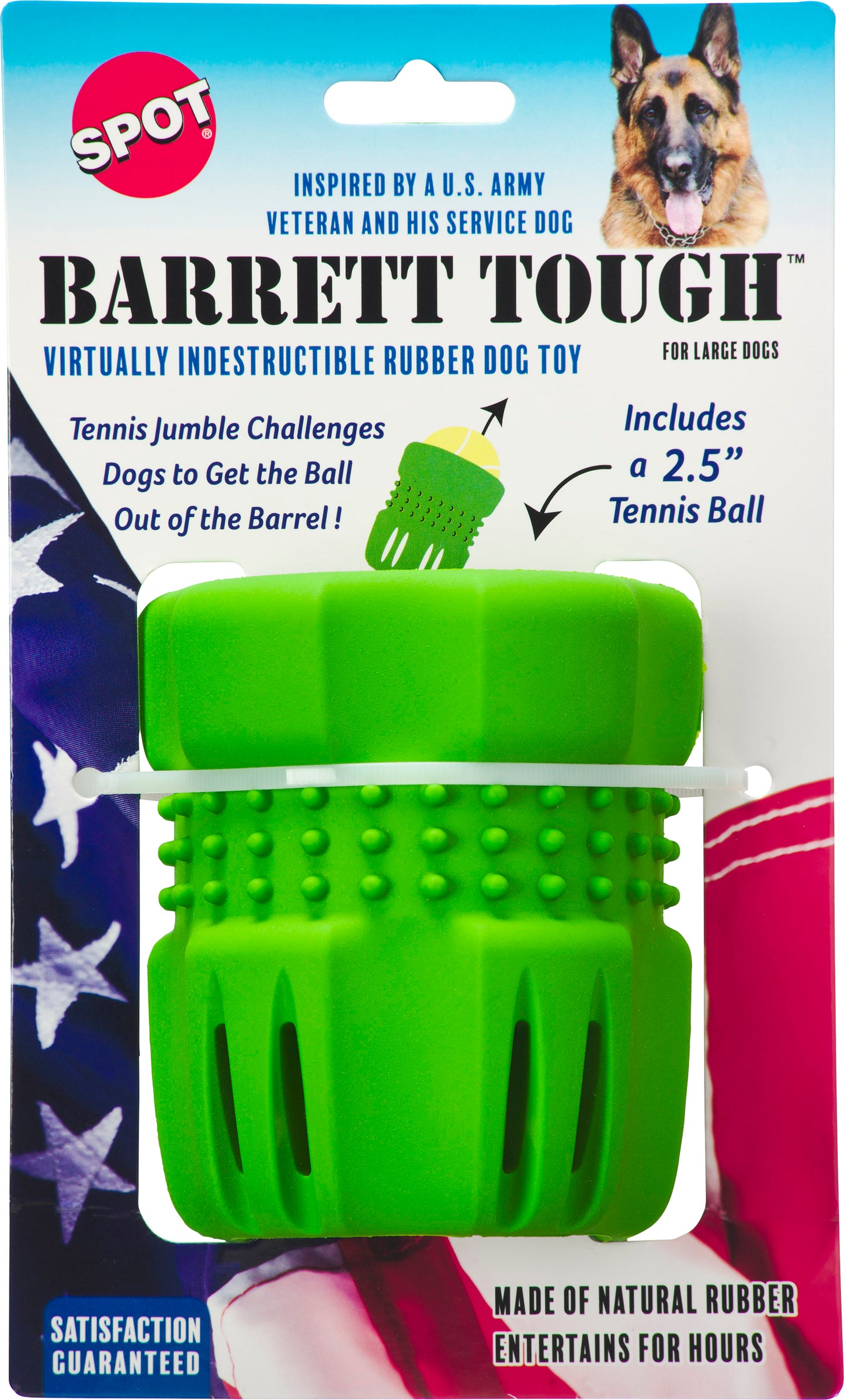 Spot Barrett Tough Tennis Jumble