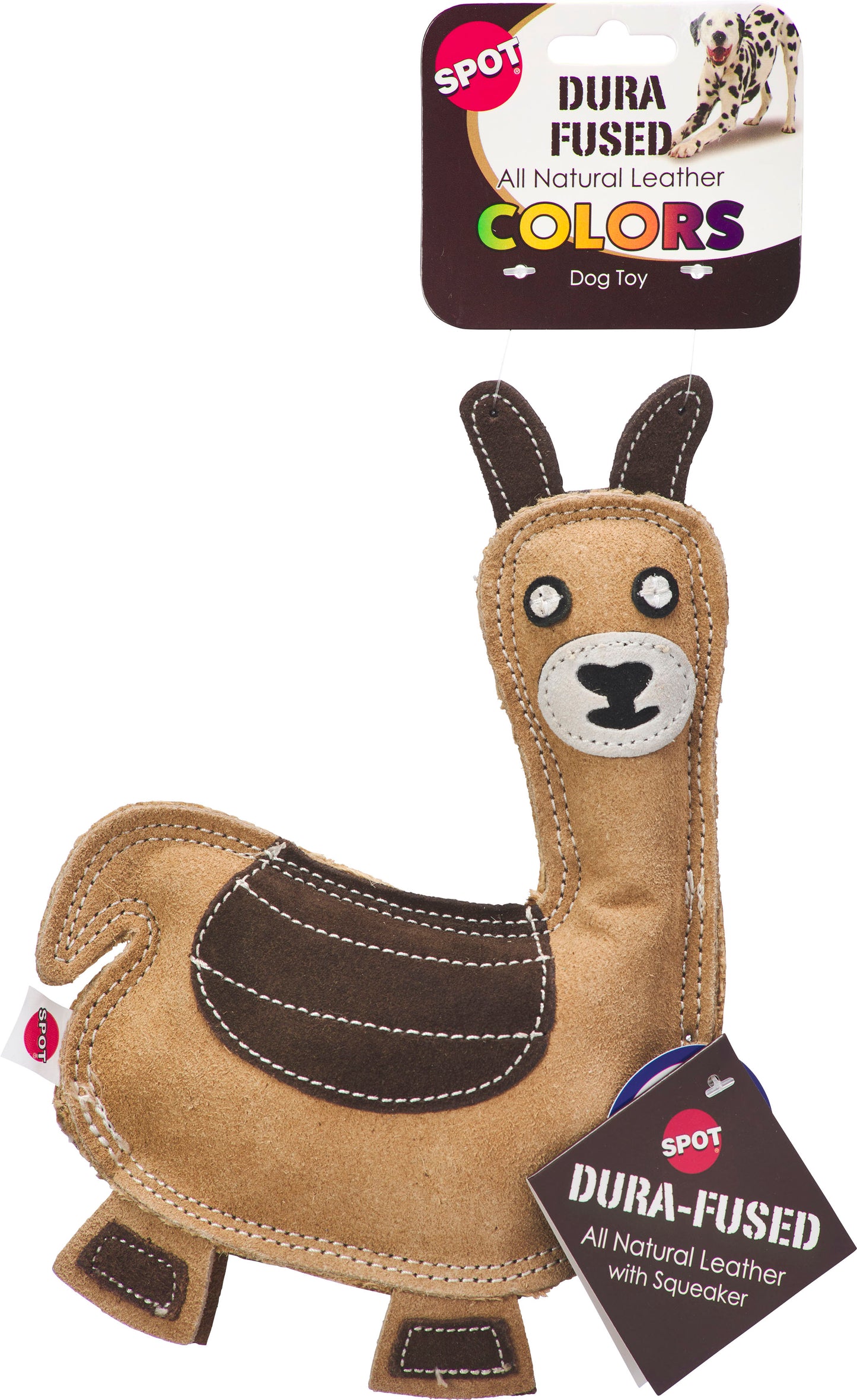 Spot Dura-Fused Leather Llama
