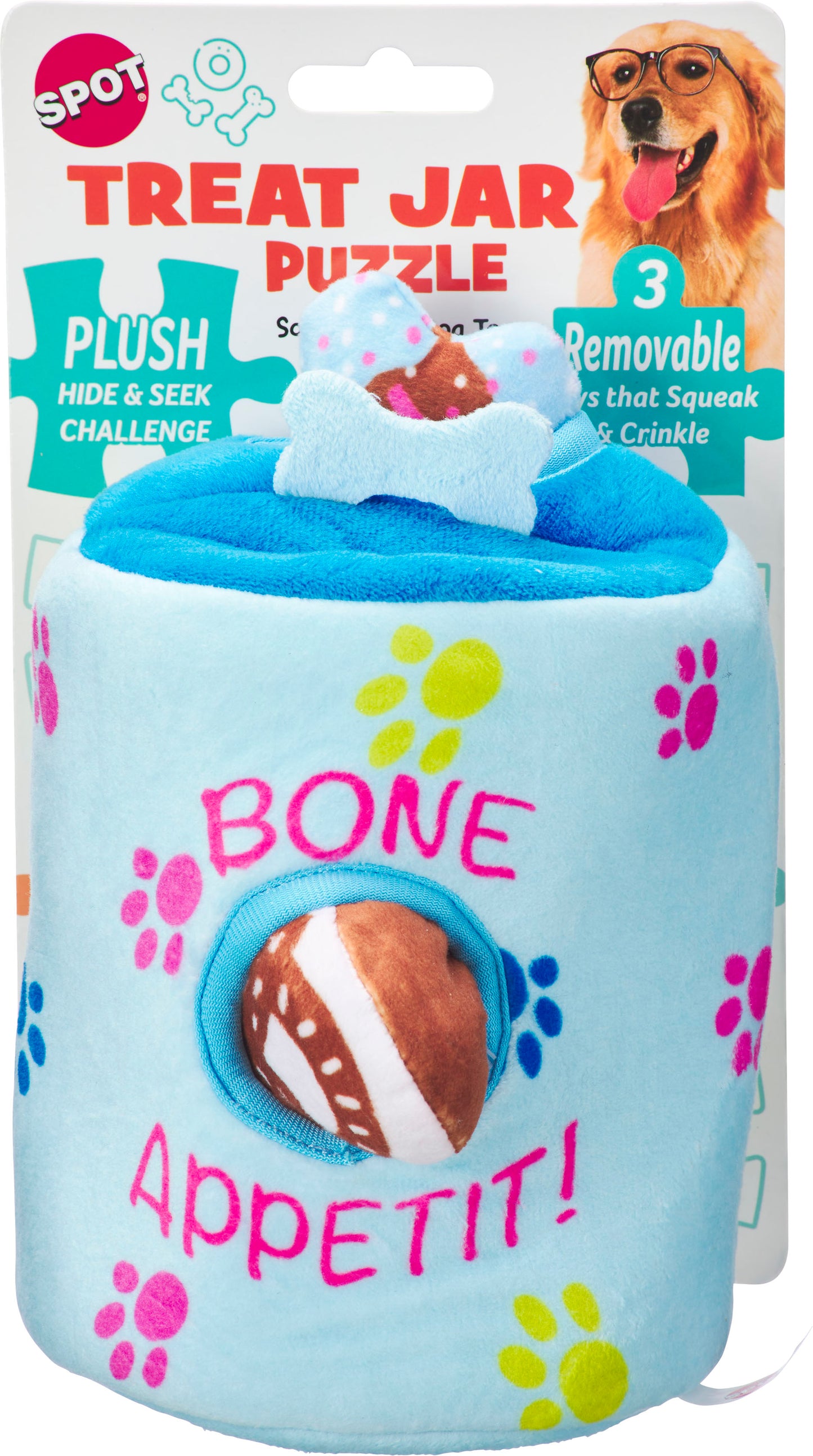Spot Treat Jar Puzzle Toy