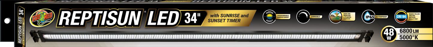 Reptisun Led With Sunrise And Sunset Timer