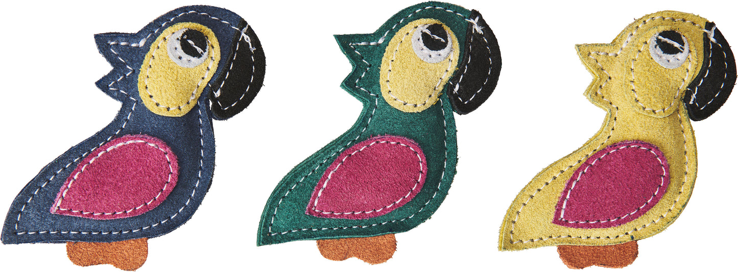 Spot Dura-Fuse Leather Parrot/Nip Asst