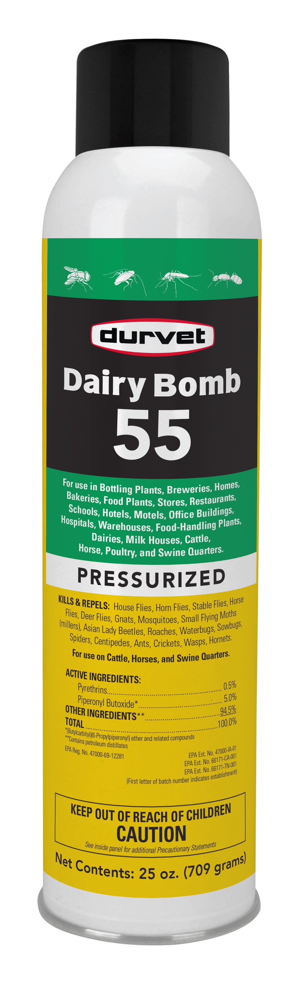 Durvet Dairy Bomb 55 Fogger (Pack Of 6)