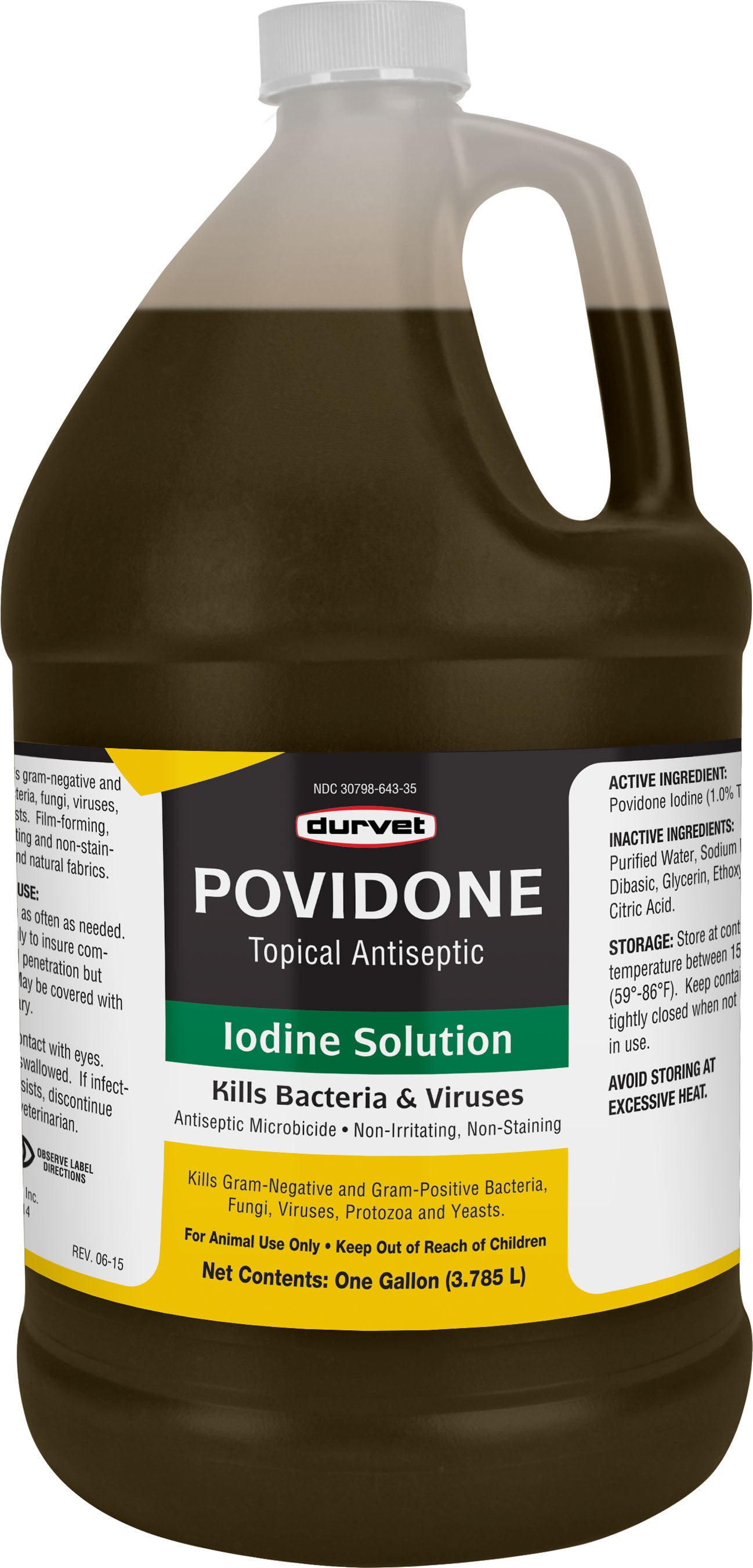 Durvet Povidone 10% Iodine Solution