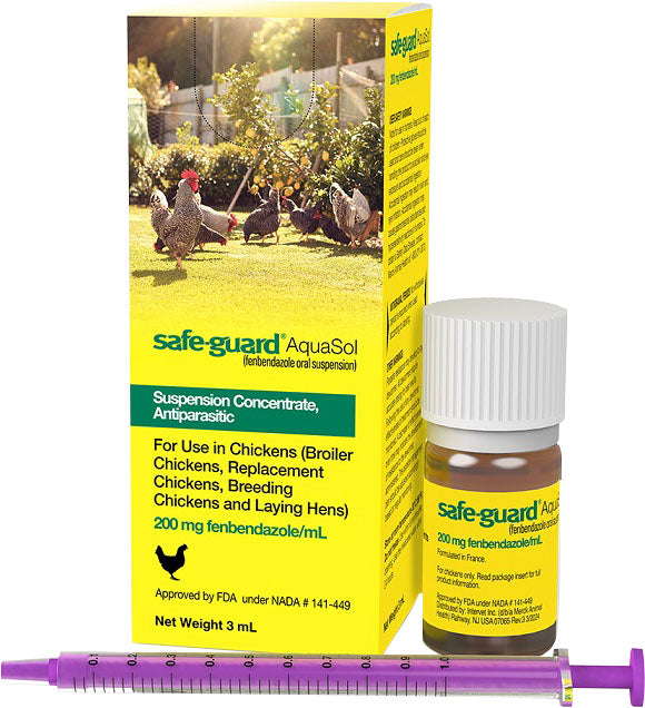 Safeguard Aquasol Chicken Dewormer