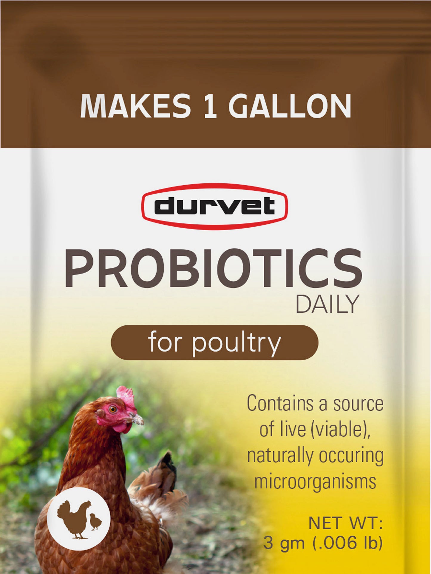 Durvet Probiotics Daily Poultry Supplement