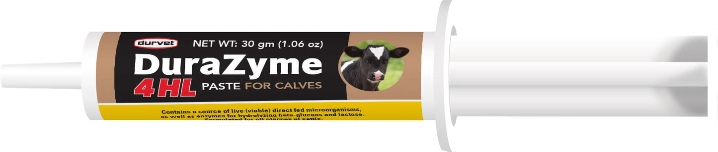 Durvet Durazyme 4Hl Paste For Calves