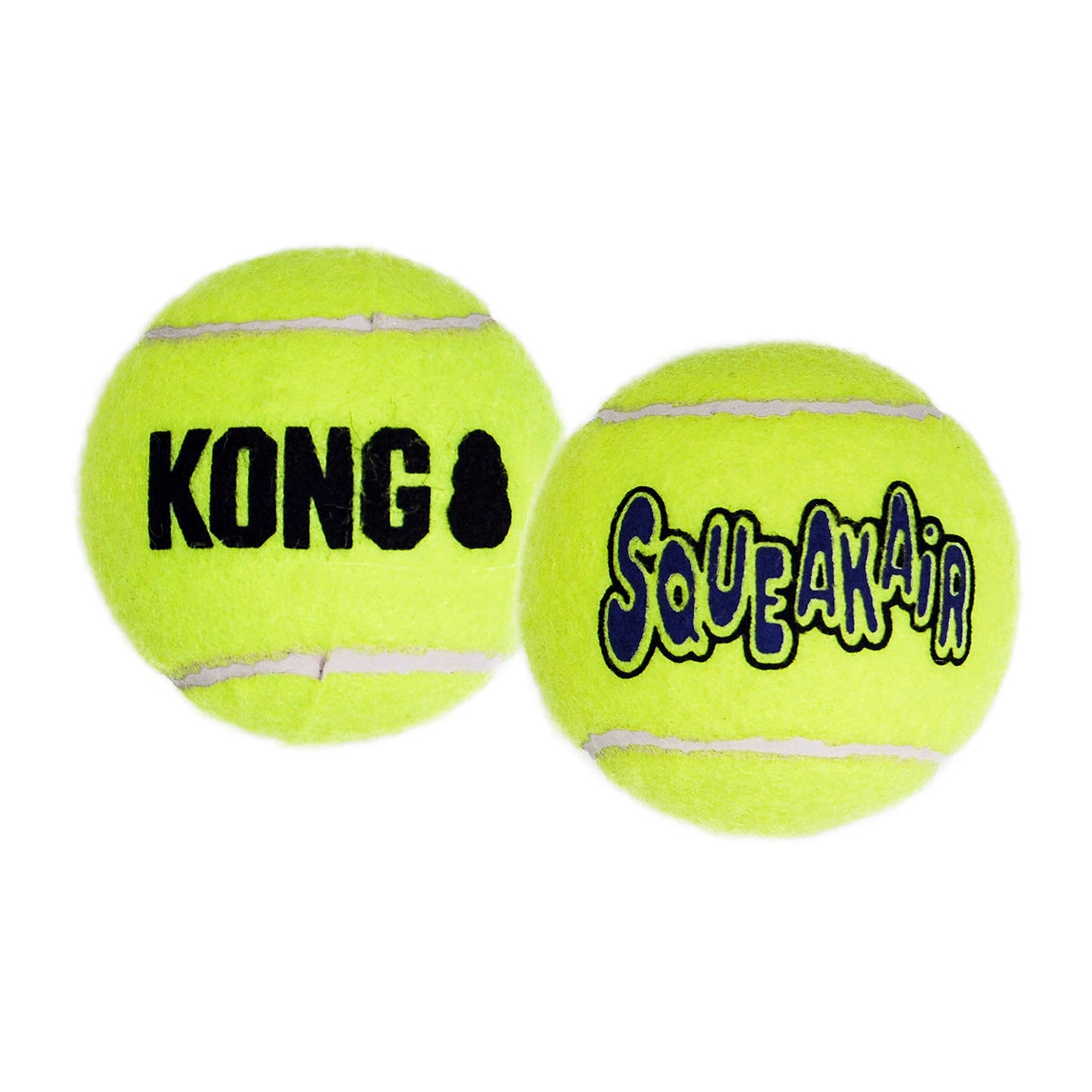 KONG - Squeakair® Ball - Dog Toy Premium Squeak Tennis Balls, Gentle on Teeth - Large