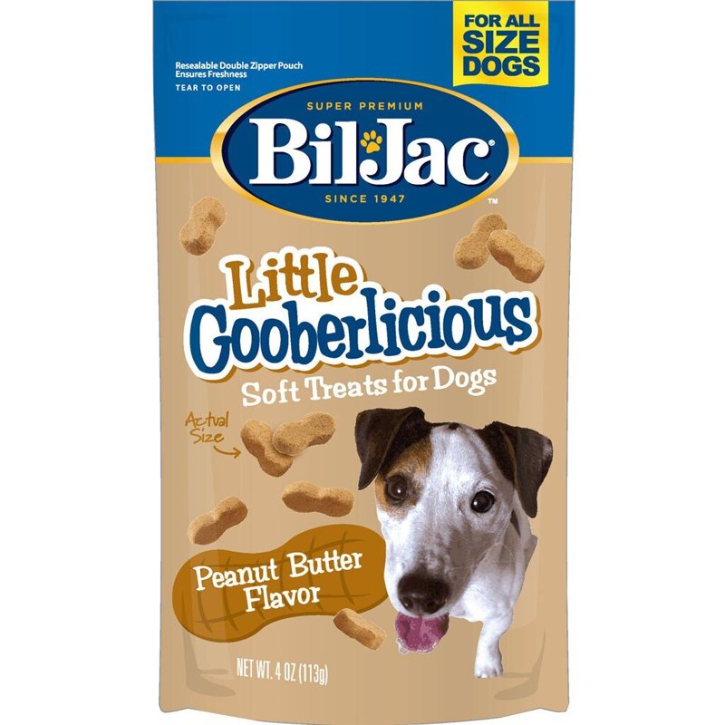 Bil-Jac Little Gooberlicious Dog Treats 4oz - Peanut Butter Flavor