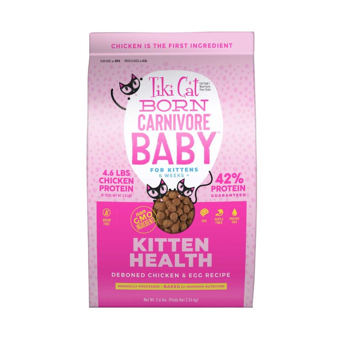 Tiki Pet Baby Chicken & Egg non-GMO- 5.6 lb Bag