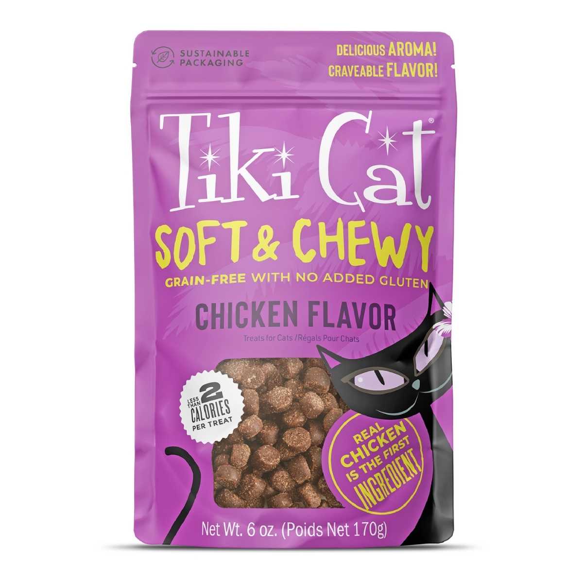 Tiki Pet Soft And Chewy Chicken Flavored Treats