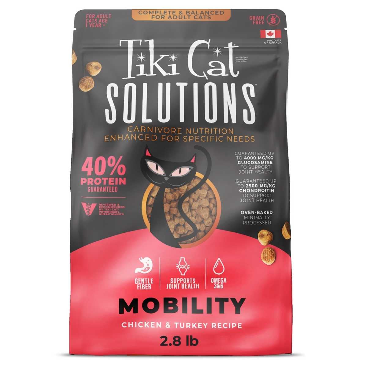 Tiki Pet Solutions Mobility, Chicken & Turkey, 2.8 lb