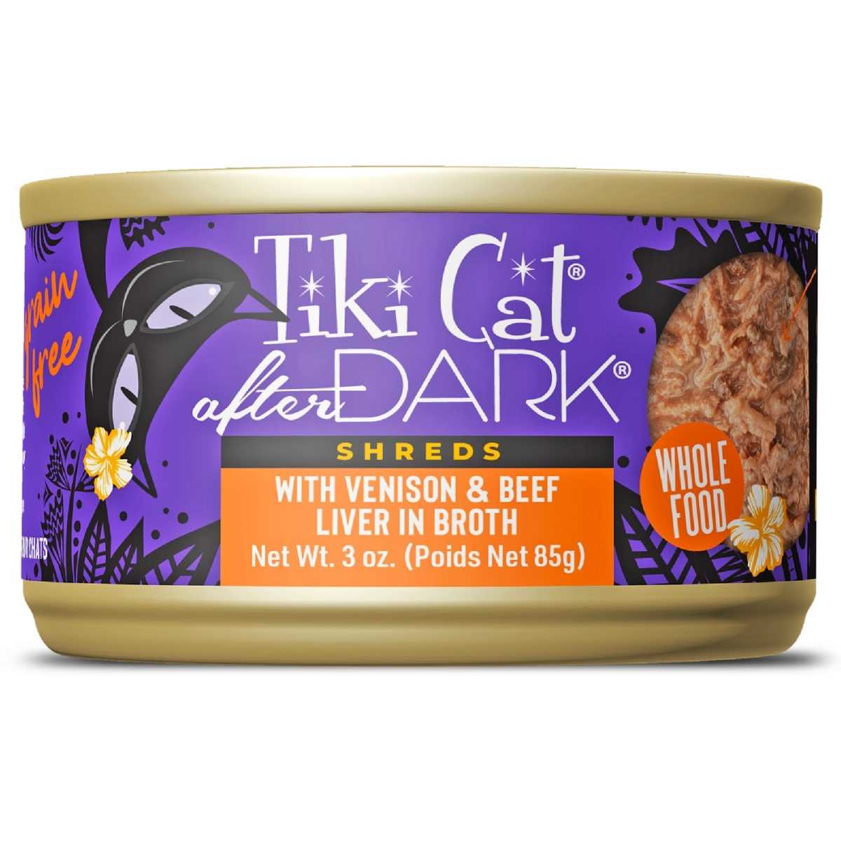 Tiki Pet After Dark Shreds Wet Cat Food 12bx
