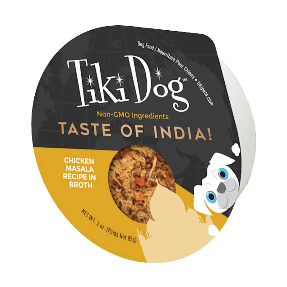 Tiki Pet Taste of India! Chicken Masala-4/3 oz Cups