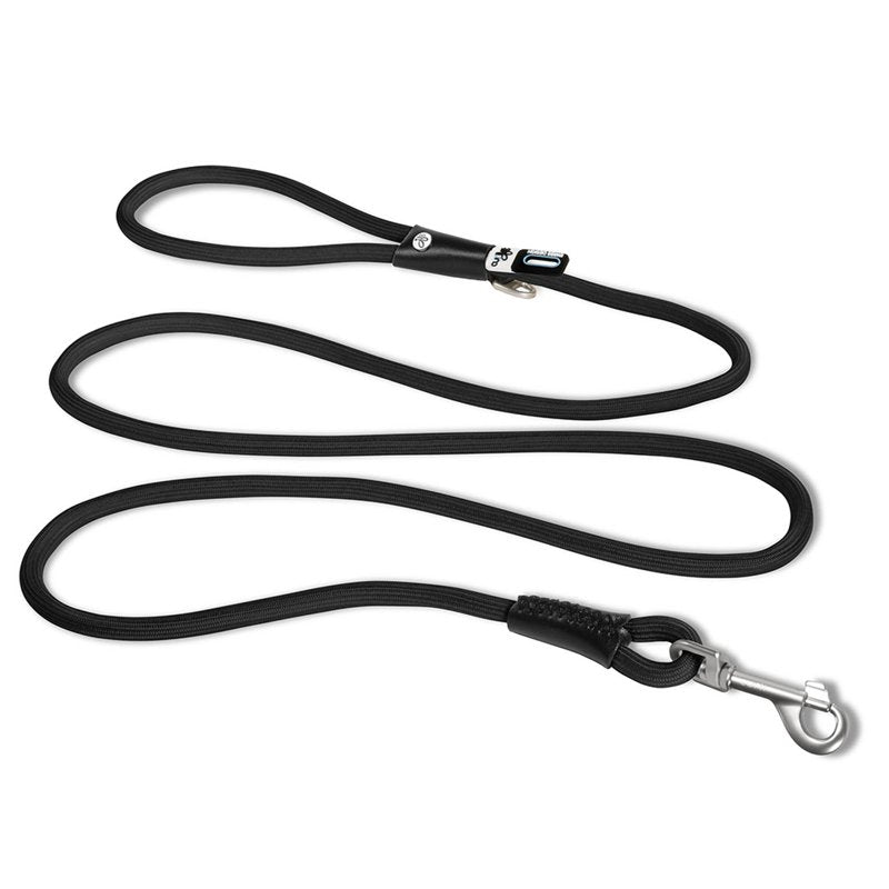 Curli Stretch Comfort Leash Black M