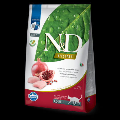 Farmina Natural & Delicious Grain Free Chicken and Pomegranate Adult Cat, 11 lb bag