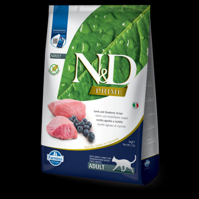 Farmina Natural & Delicious Grain Free Lamb and Blueberry Adult Cat, 11 lb bag