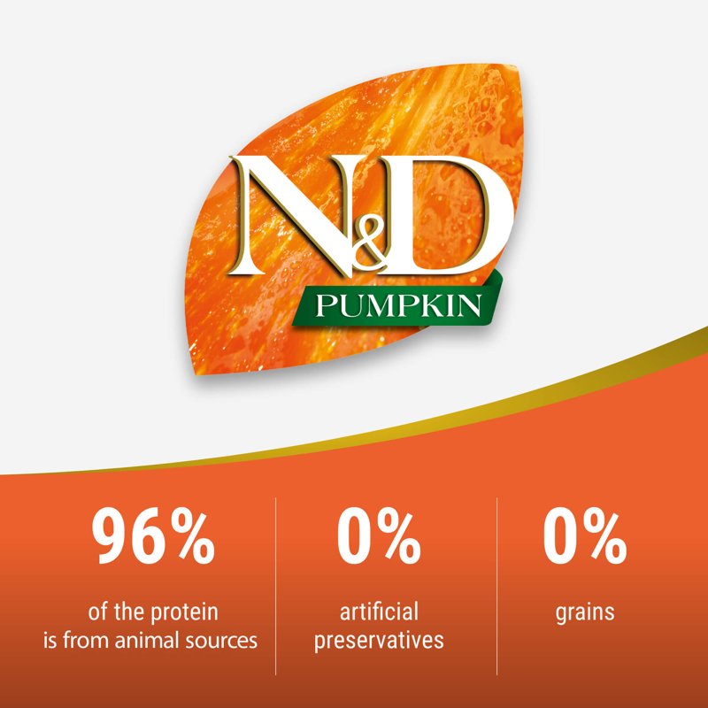 Farmina - Natural & Delicious Pumpkin Grain-Free Boar & Apple Dry Dog Food, 15.4lb Bag