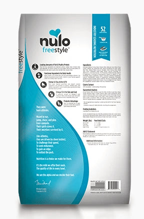 Nulo Adult Trim Grain Free Dry Cat Food With Bc30 Probiotic (Salmon & Lentils Recipe, 5Lb Bag)