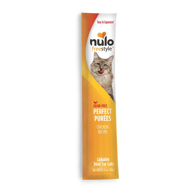 Nulo Pet Food, Cat Puree Treat Chicken.5 Ounce